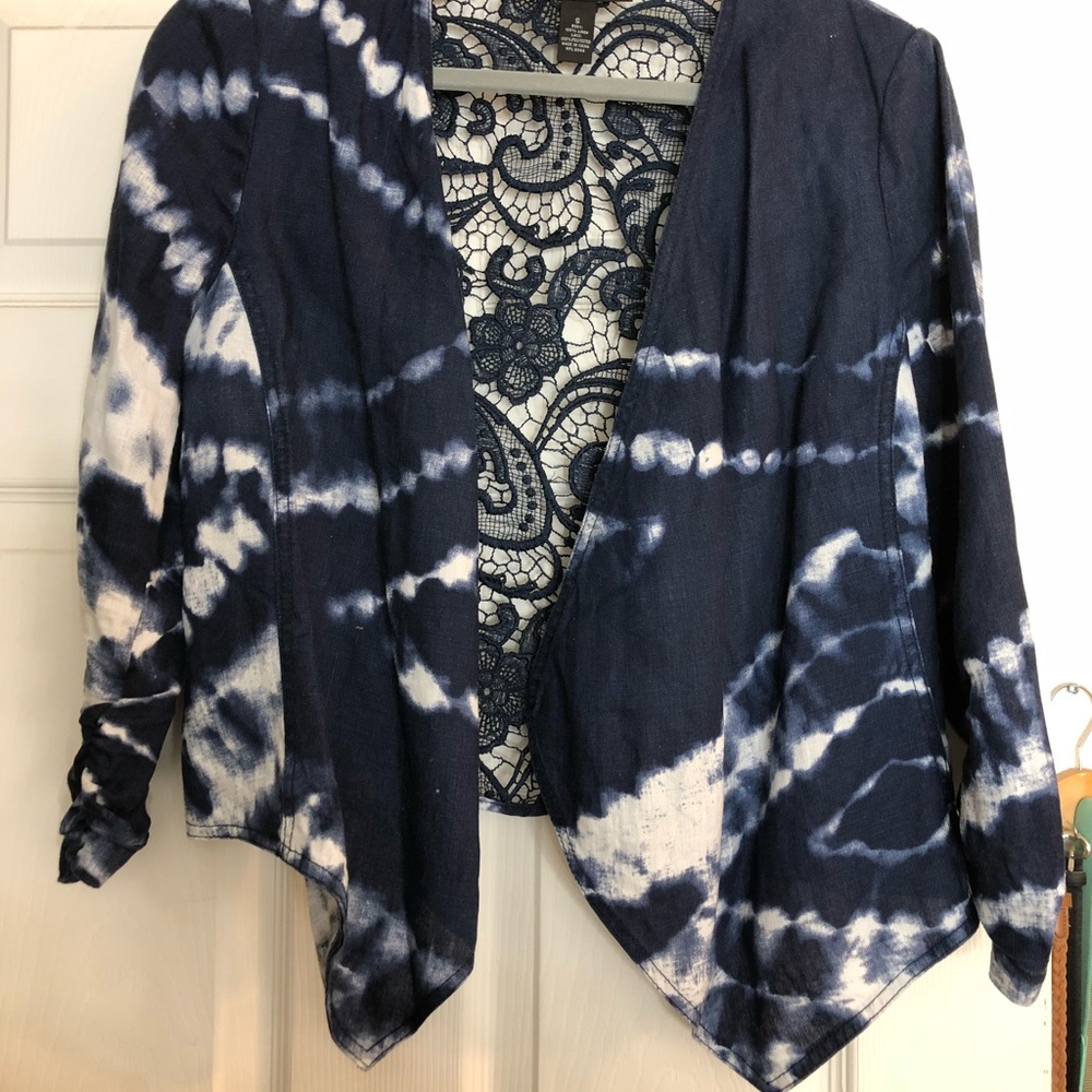 Denim cardigan